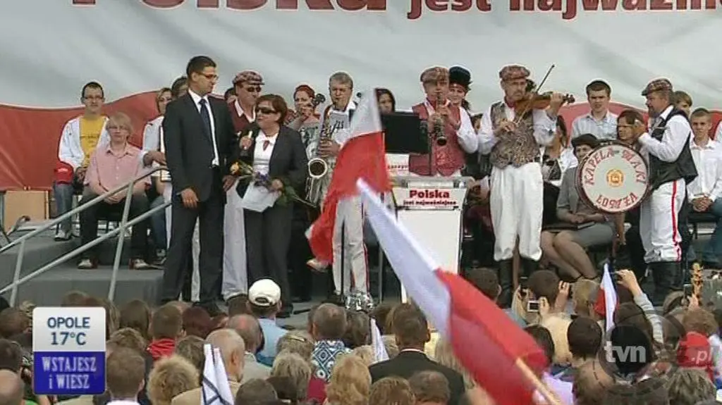 Pantera prawicy zaśpiewała w Łomży