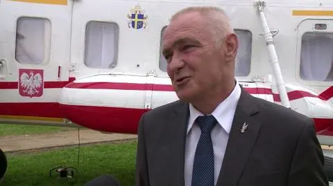 Papieski śmigłowiec w Muzeum Lotnictwa Polskiego 