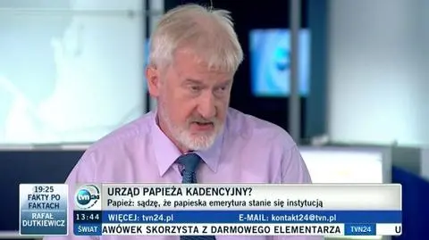 "Papież Franciszek przeliczył się z siłami" 