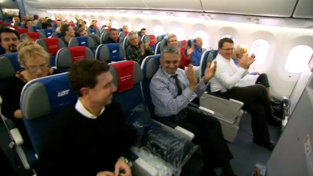Pasażerowie pod wrażeniem lotu Boeingiem 787