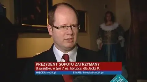 Paweł Adamowicz (prezydent Gdańska, PO): - Poczekajmy na wyrok.