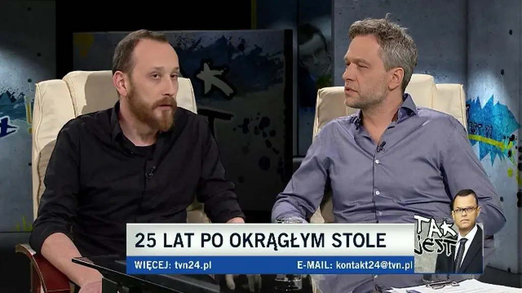 Paweł "Azja" Demirski i Michał Żebrowski w "Tak jest"