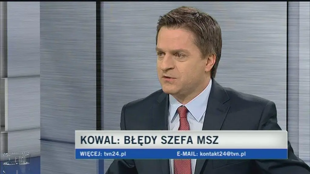Paweł Kowal w programie Bogdana Rymanowskiego "Jeden na jeden"