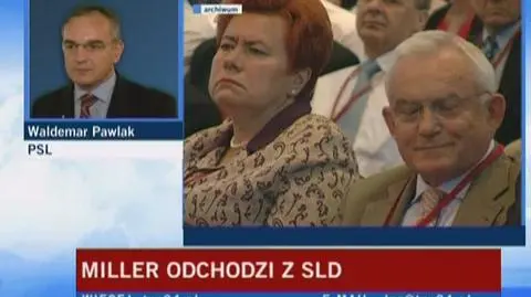 Pawlak: Miller raczej nie wystartuje z naszych list