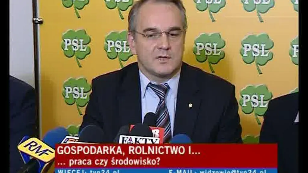 Pawlak o resortach dla PSL