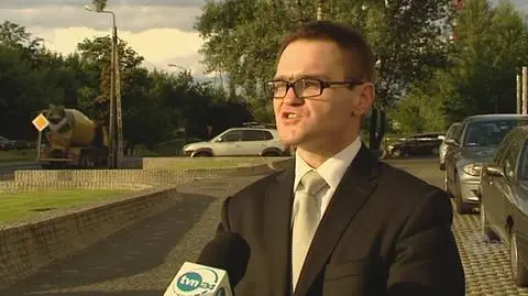 Pełnomocnik części rodzin mec. Rafał Rogalski (TVN24)
