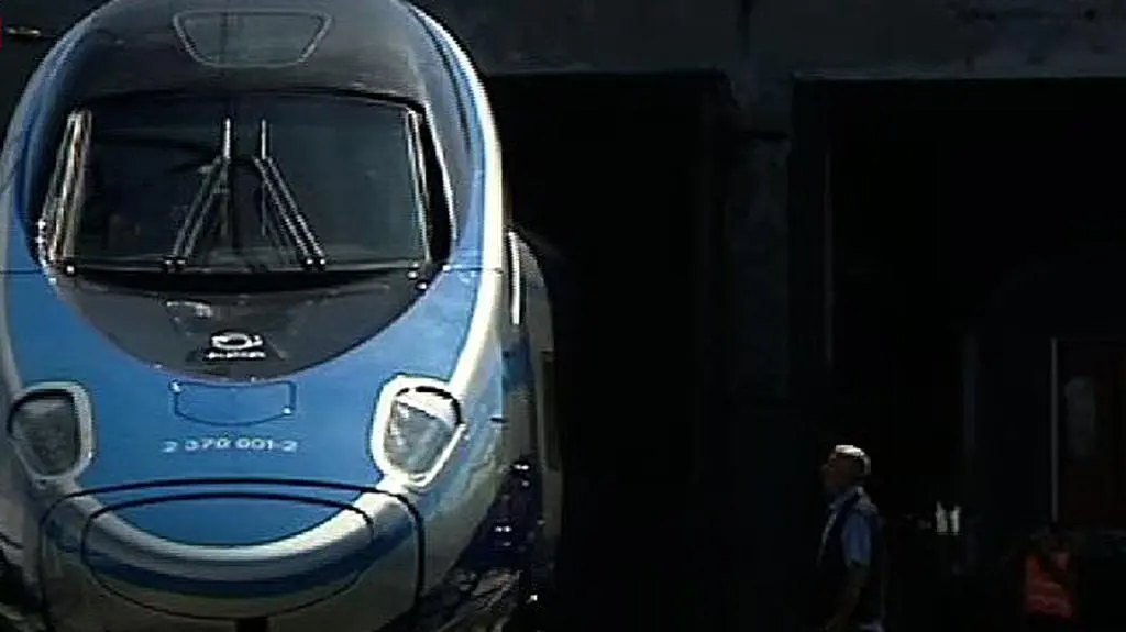 Pendolino czeka na pierwszą prezentację podróżnym