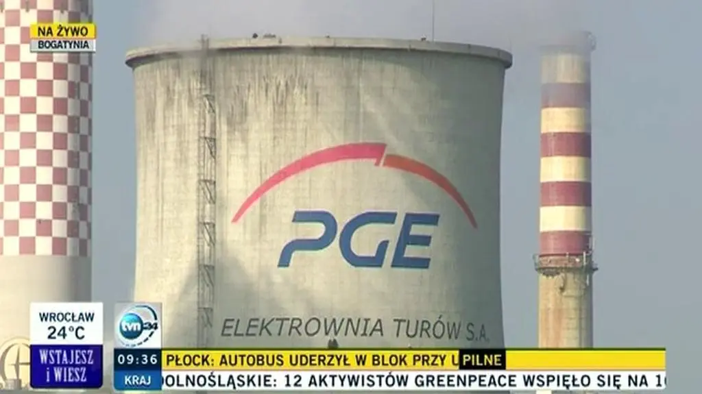 "PGE węgiel zabija"