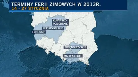 Pięć województw rozpoczęło ferie. Zobacz, kiedy są u ciebie