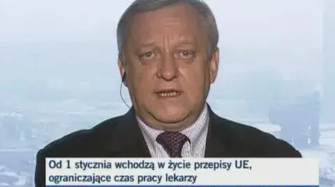 Piecha: Nowe przepisy trzeba wprowadzić - nie ma innego wyjścia