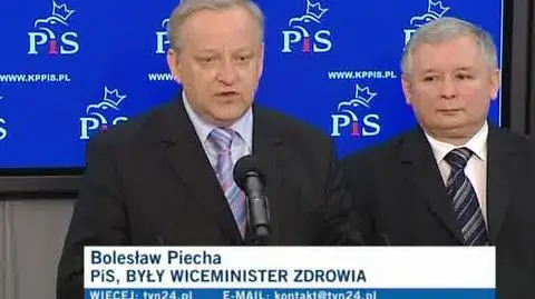 Piecha: Sawicka zapowiadała, że "kręcenie lodów" będzie w maju i czerwcu