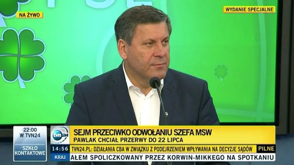 Piechociński komentuje wniosek Pawlaka