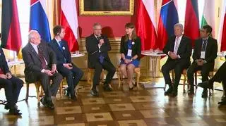 Pięciu prezydentów na spotkaniu z młodzieżą