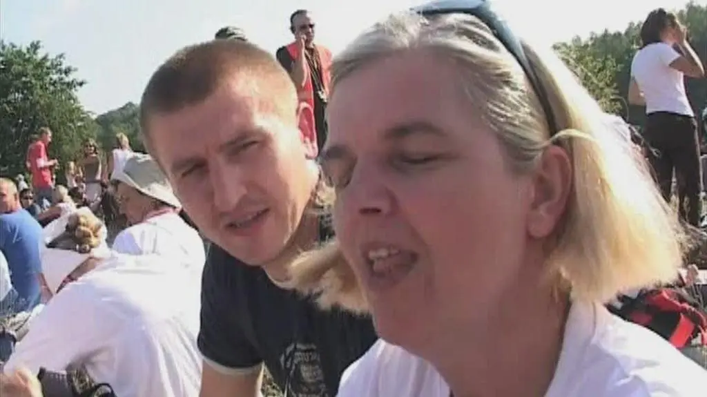 Pielgrzymi na Górce Przeprośnej