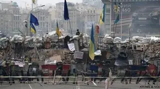 Pierwsza rocznica masakry na Majdanie