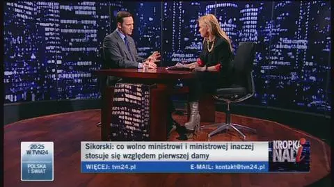 "Pierwszej Damie wolno mniej"