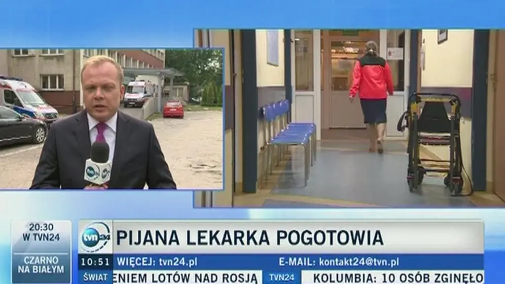 Pijana lekarka w szpitalu w Pucku 