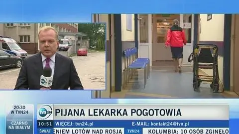 Pijana lekarka w szpitalu w Pucku 