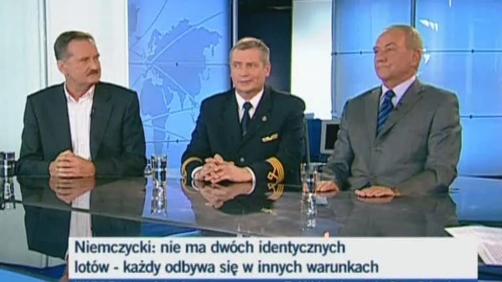 "Piloci też mają mokre koszule"