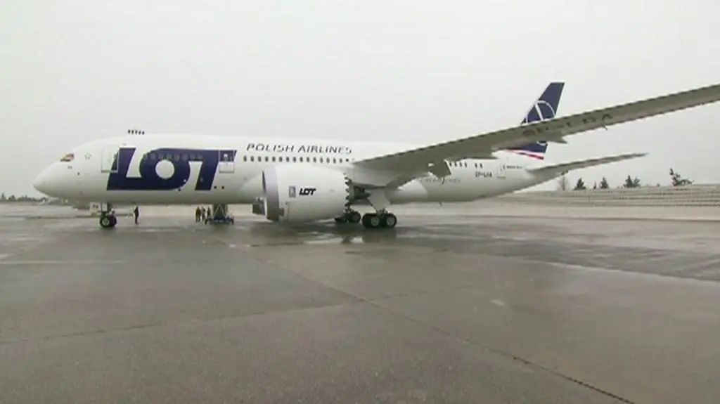 Pilot o drodze Dreamlinera do Polski