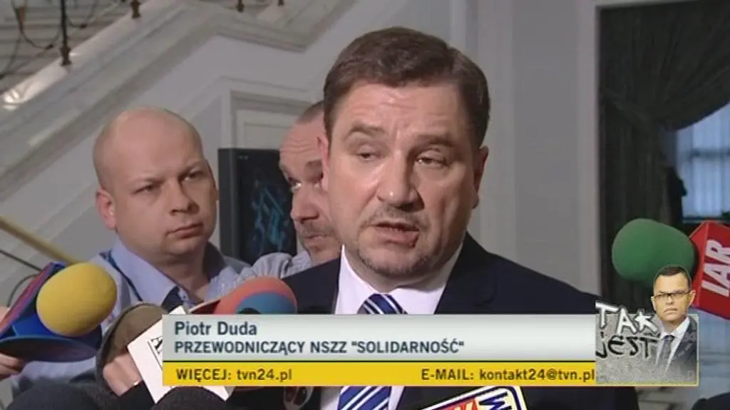 Piotr Duda o głosowaniu