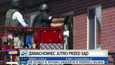 Pirotechnicy rozbroili ładunki wybuchowe skonstruowane przez Jamesa Holmesa