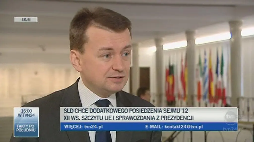 PiS chce debaty przed szczytem, a nie po nim (TVN24)