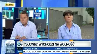 Piwnik o wyjściu na wolność "Słowika" 