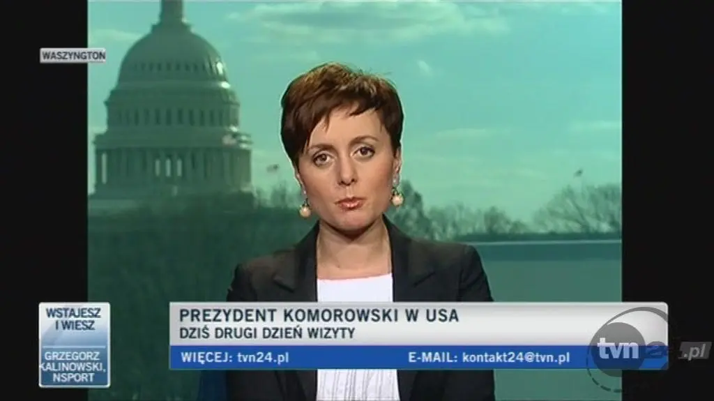 Plany na drugi dzień wizyty (TVN24)