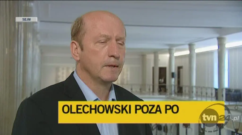 Płażyński: "Jego obecność  w PO była fikcją"