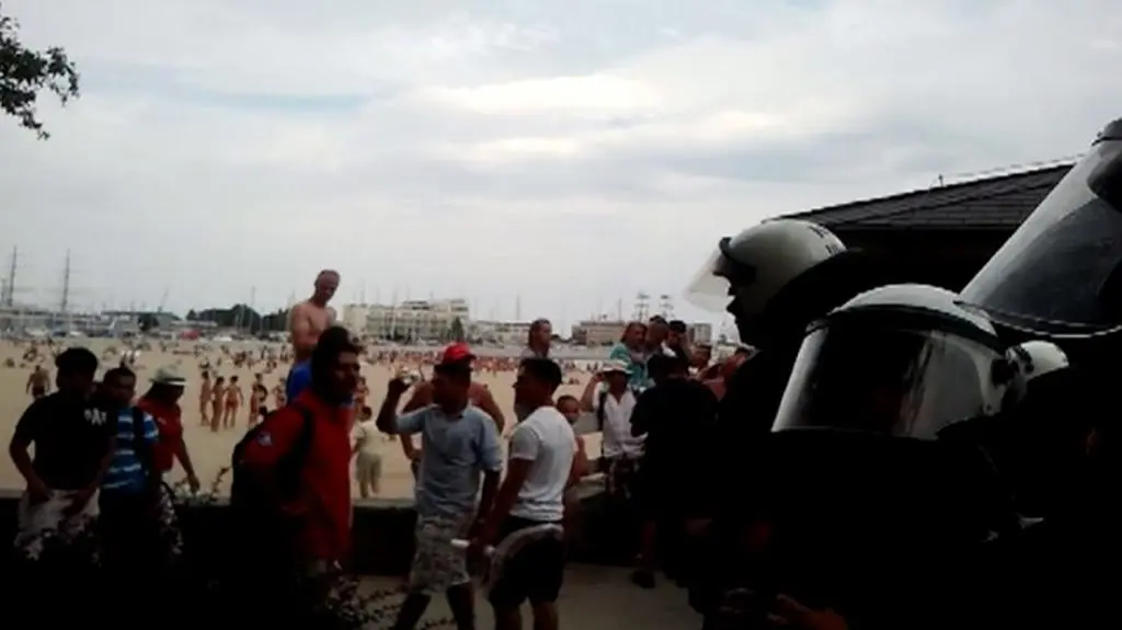 Po bójce na plaży w Gdyni