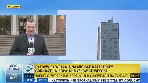 Po godzinie 13 ratownicy wrócili do kopalni w Mysłowicach, by odszukać ostatniego z górników