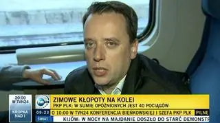 Po przejechaniu 60 kilometrów mamy godzinę spóźnienia
