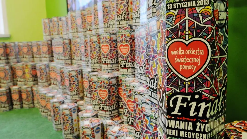 Podczas 21.finału WOŚP wolontariusz opowiadał o tym, jak nie dać się oszukać 