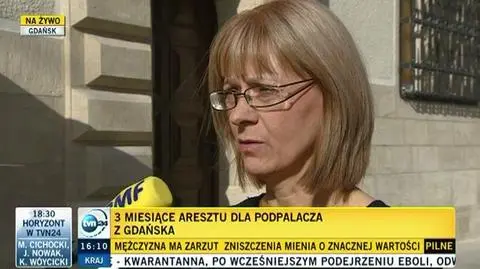 Podpalacz z Gdańska aresztowany