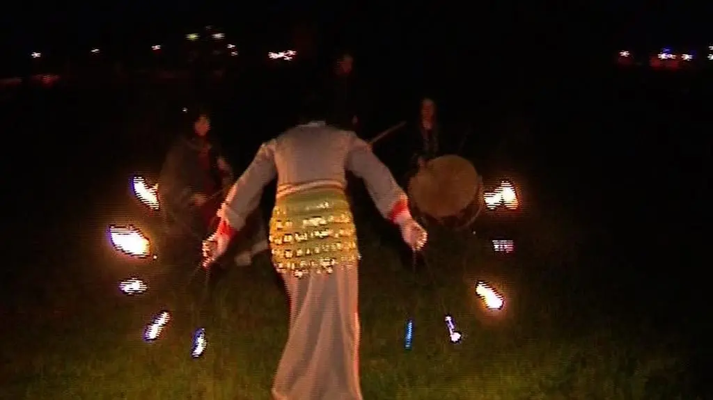 Pogański taniec ku czci wiosny