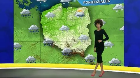 Pogoda na poniedziałek