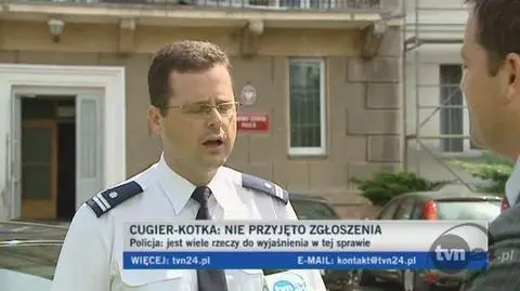 Policja: Nie mamy jeszcze zawiadomienia o przestępstwie