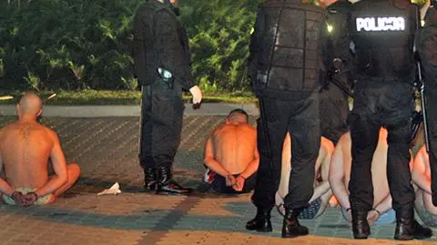 Policja o buncie w poprawczaku