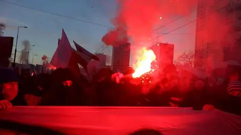 Policja o incydentach podczas marszu