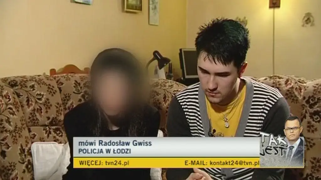 Policja o odnalezieniu 22-latki (TVN24)