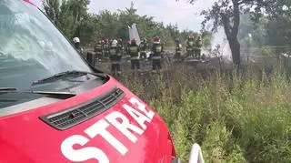 Policja: Samolot nagle zaczął spadać