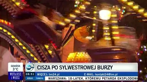Policja: Sylwestrowa noc była spokojna 