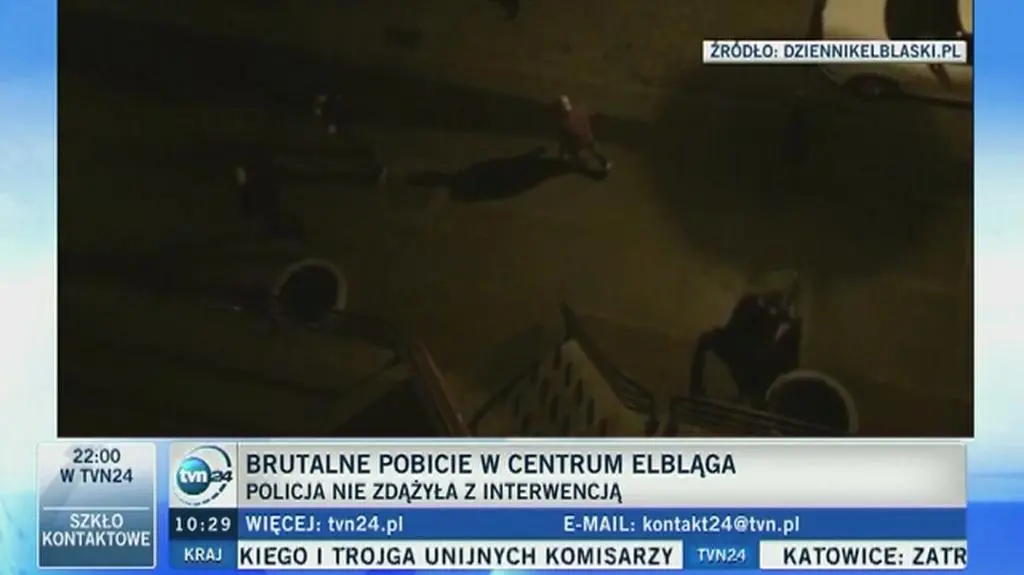 Policja wyjaśnia sprawę bójki w Elblągu