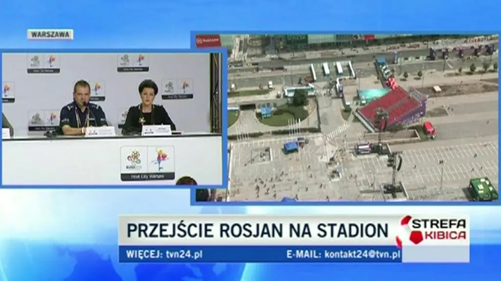 Policja zapowiada, że jest gotowa na mecz Polska - Rosja