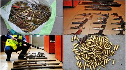 Policjanci zabezpieczyli nielegalną broń