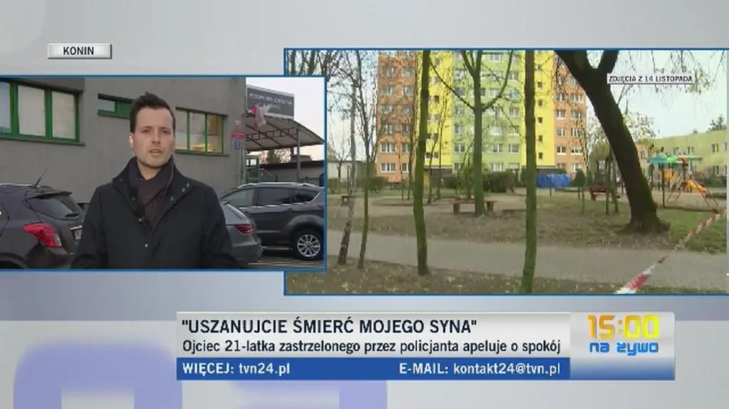 Policjant, który zastrzelił 21-latka w szpitalu. "Bardzo przeżył to zdarzenie"