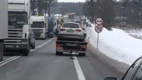Policyjny pościg za audi 