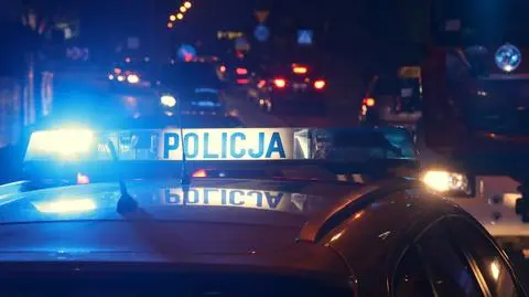 Policyjny pościg za autem, które nie zatrzymało się do kontroli, padły strzały