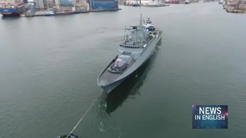 Polish Navy gets a new patrol vessel ORP Ślązak